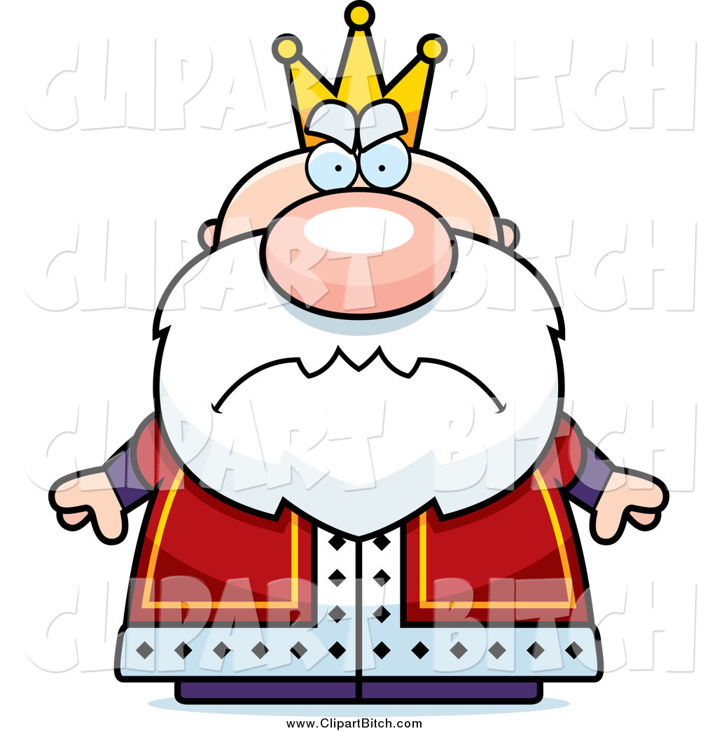 1024x1044 Clip Vector Cartoon Art Of A Mad Short Royal King By Cory Thoman