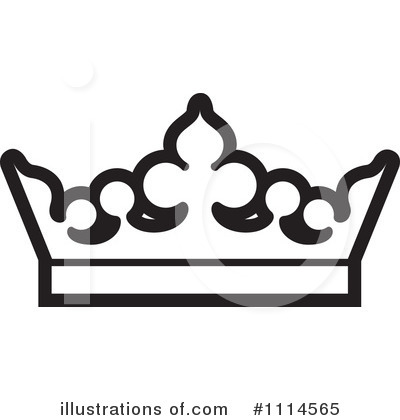 400x420 Queen Crown Black And White Clipart