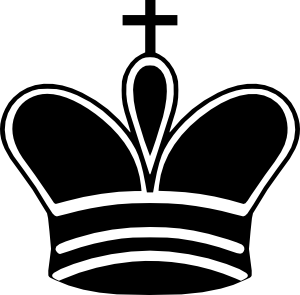 300x295 Chess King Piece Clip Art