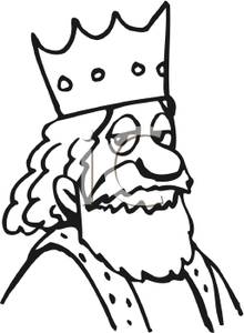 220x300 King Crown Clipart Black And White