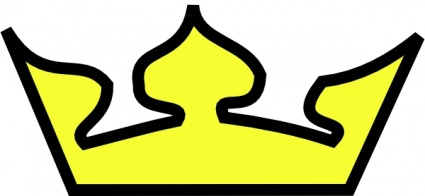 425x196 King Crown Clip Art