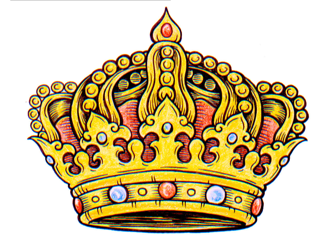 1280x960 King Crown Clipart