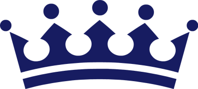 400x181 King Crown Clip Art Image