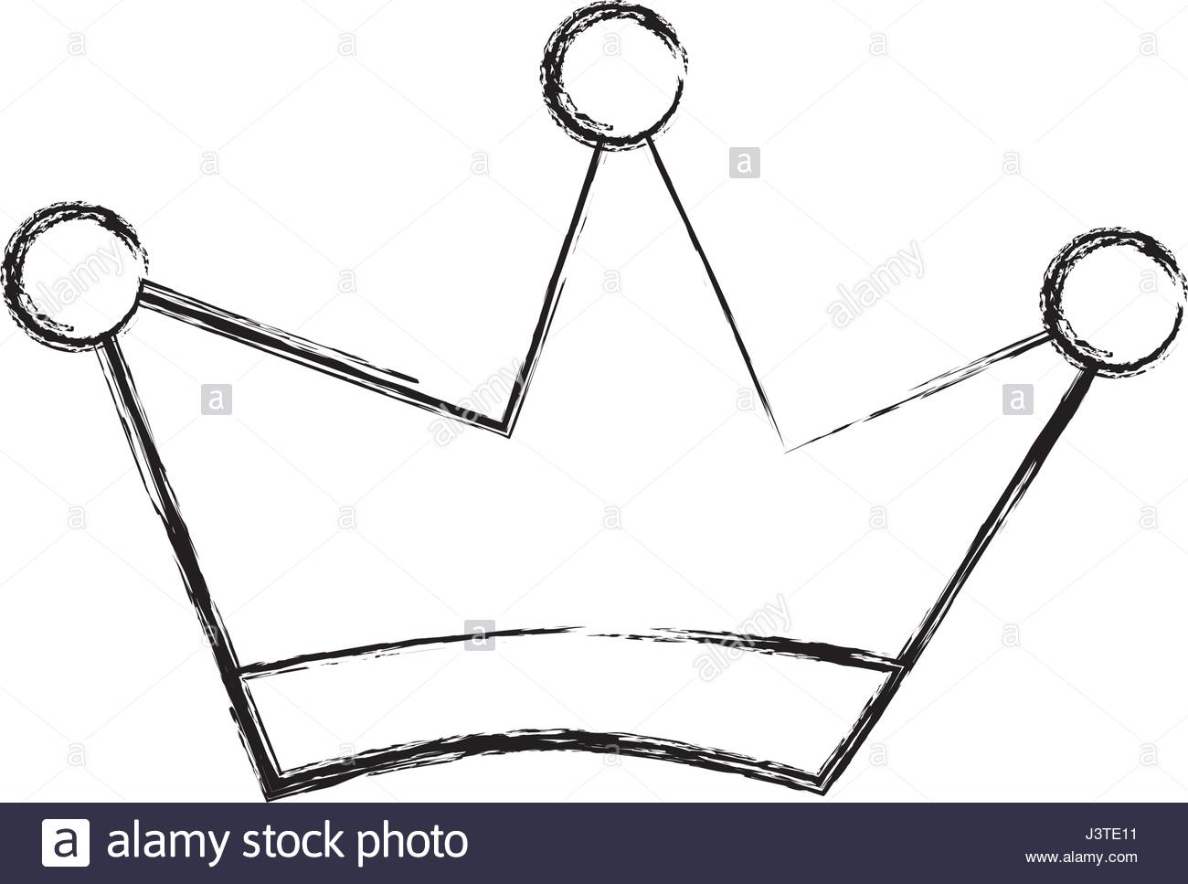 1300x967 King Crown Drawing Isolated Icon Stock Vector Art Amp Illustration