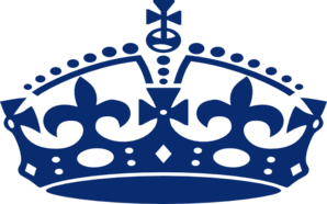 298x186 Blue Prince Crown Clipart