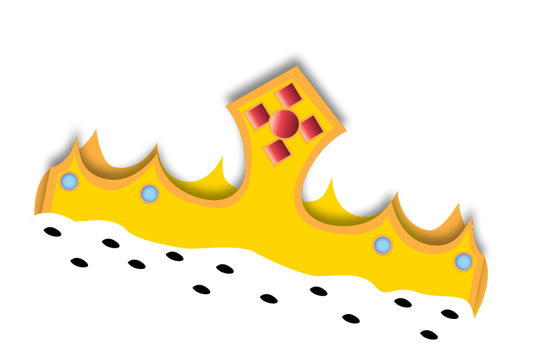 788x509 Christ The King Crown And Robe