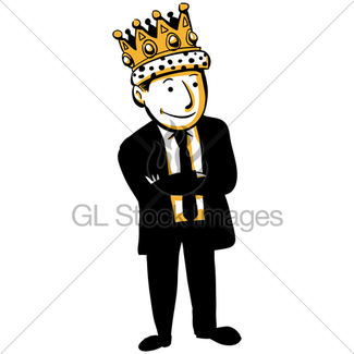 325x325 King Of Business Gl Stock Images