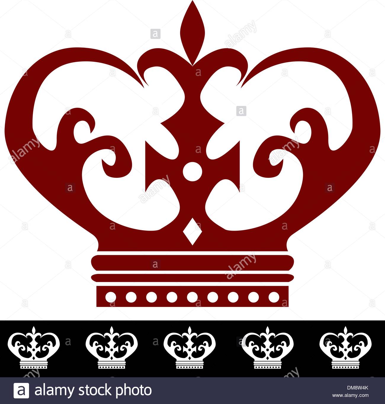 1300x1361 King Crown Icon And Border Stock Vector Art Amp Illustration, Vector