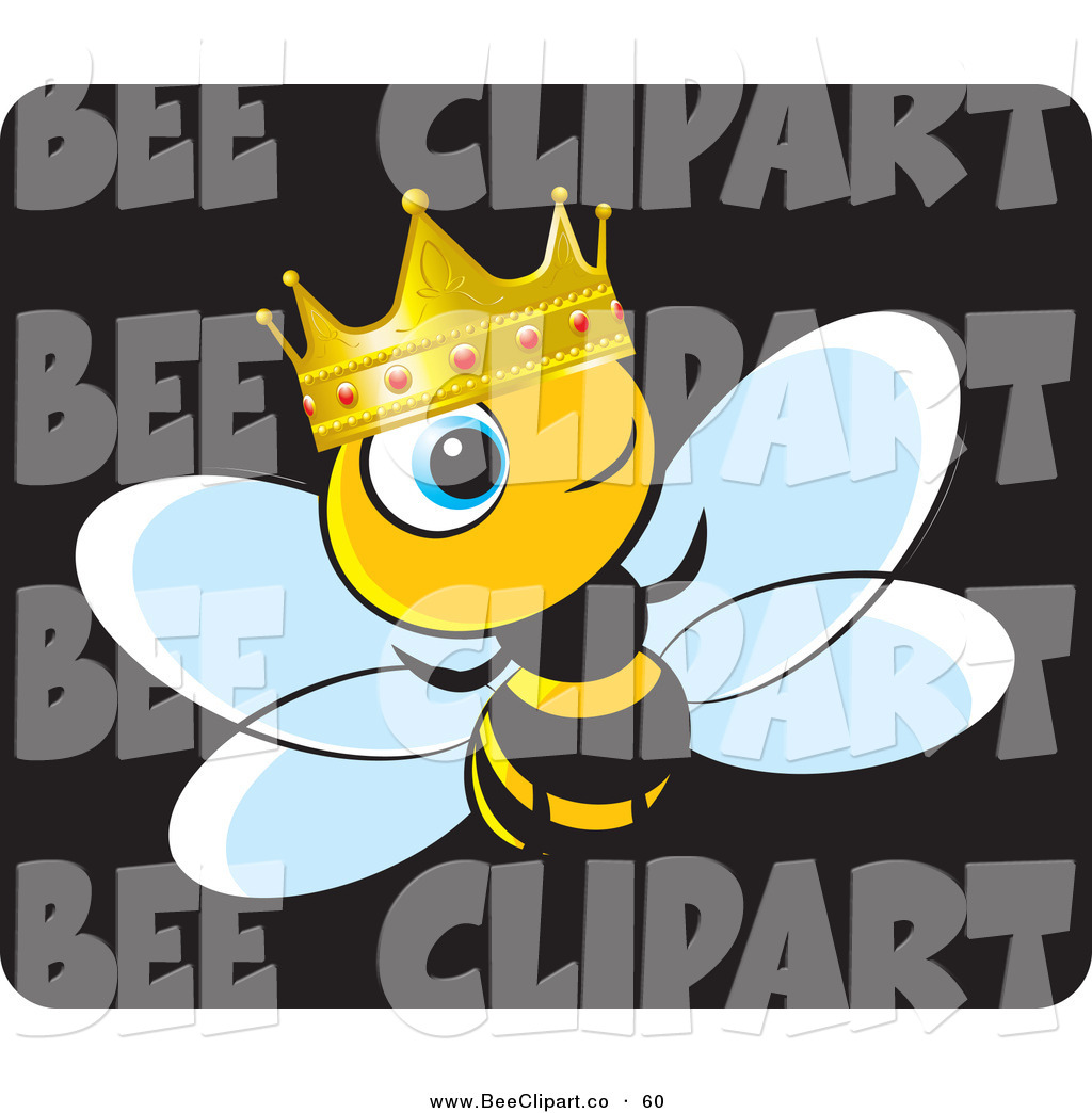 1024x1044 Vector Clip Art Of A Crowned King Bee Wearing A Gold And Ruby