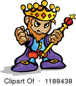 150x169 King On Throne Clipart 1188438 Cartoon Of A Tough King Holding Up