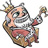 170x170 King Sitting On Throne Clipart