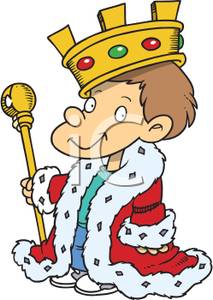 213x300 Image A Child Dressed As A King