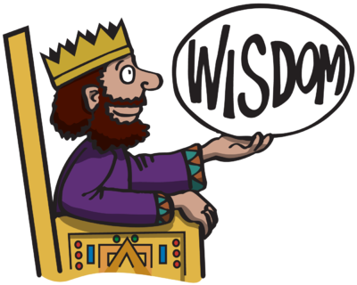 400x320 King Solomon Clipart