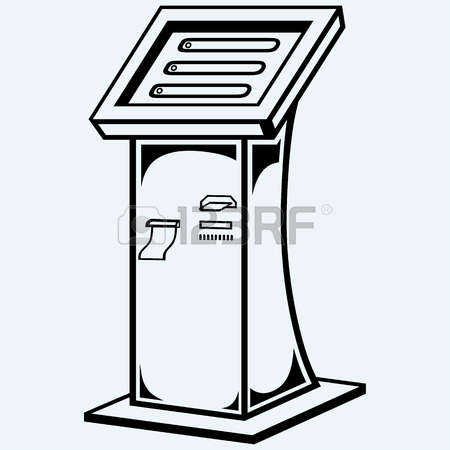 450x450 Kiosk Clipart