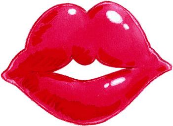 350x256 Kiss Lips Cartoon Kissing Lips Free Download Clip Art