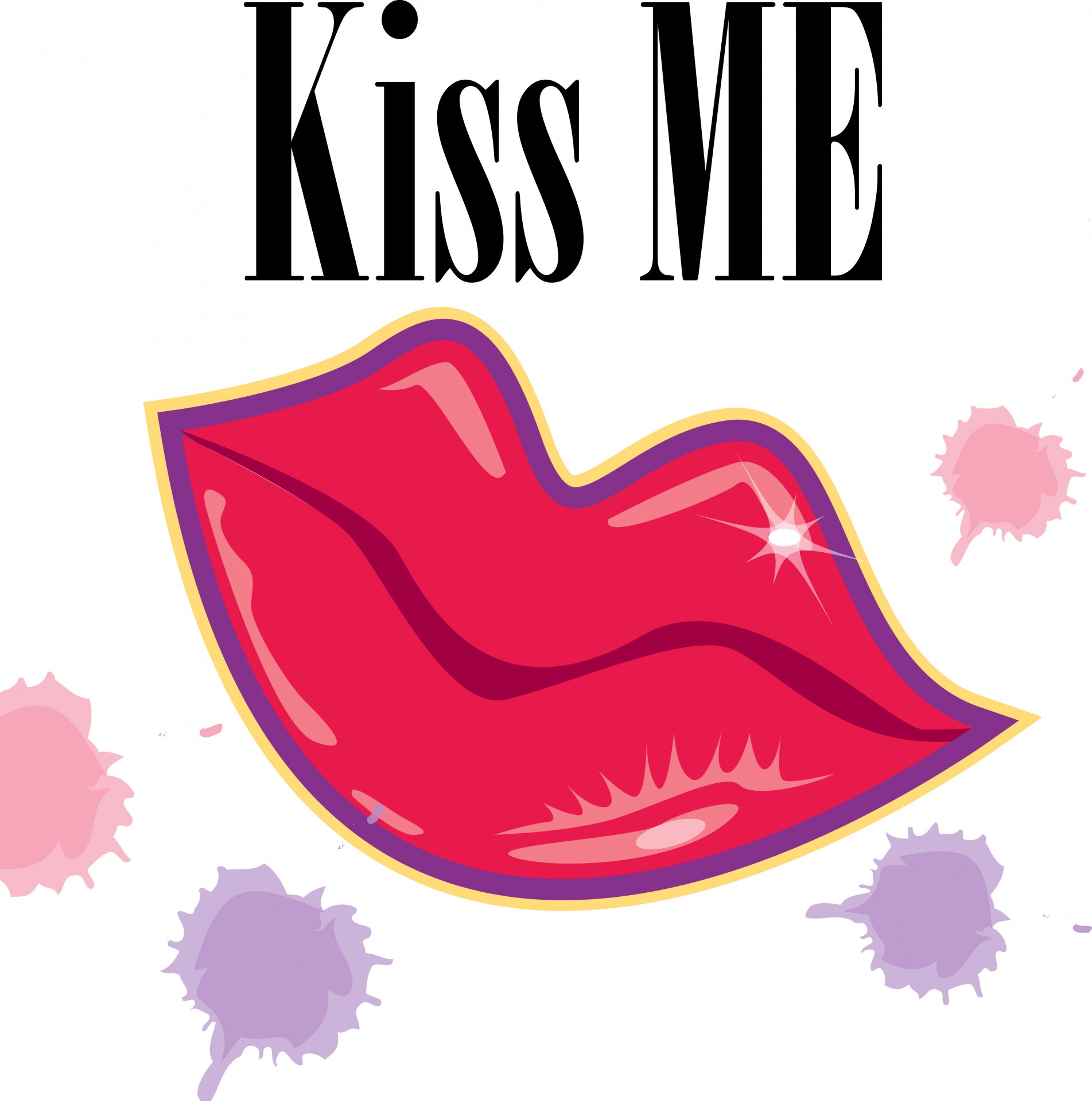 1903x1920 Kiss Me Lips Clip Art Free Stock Photo Public Domain Pictures