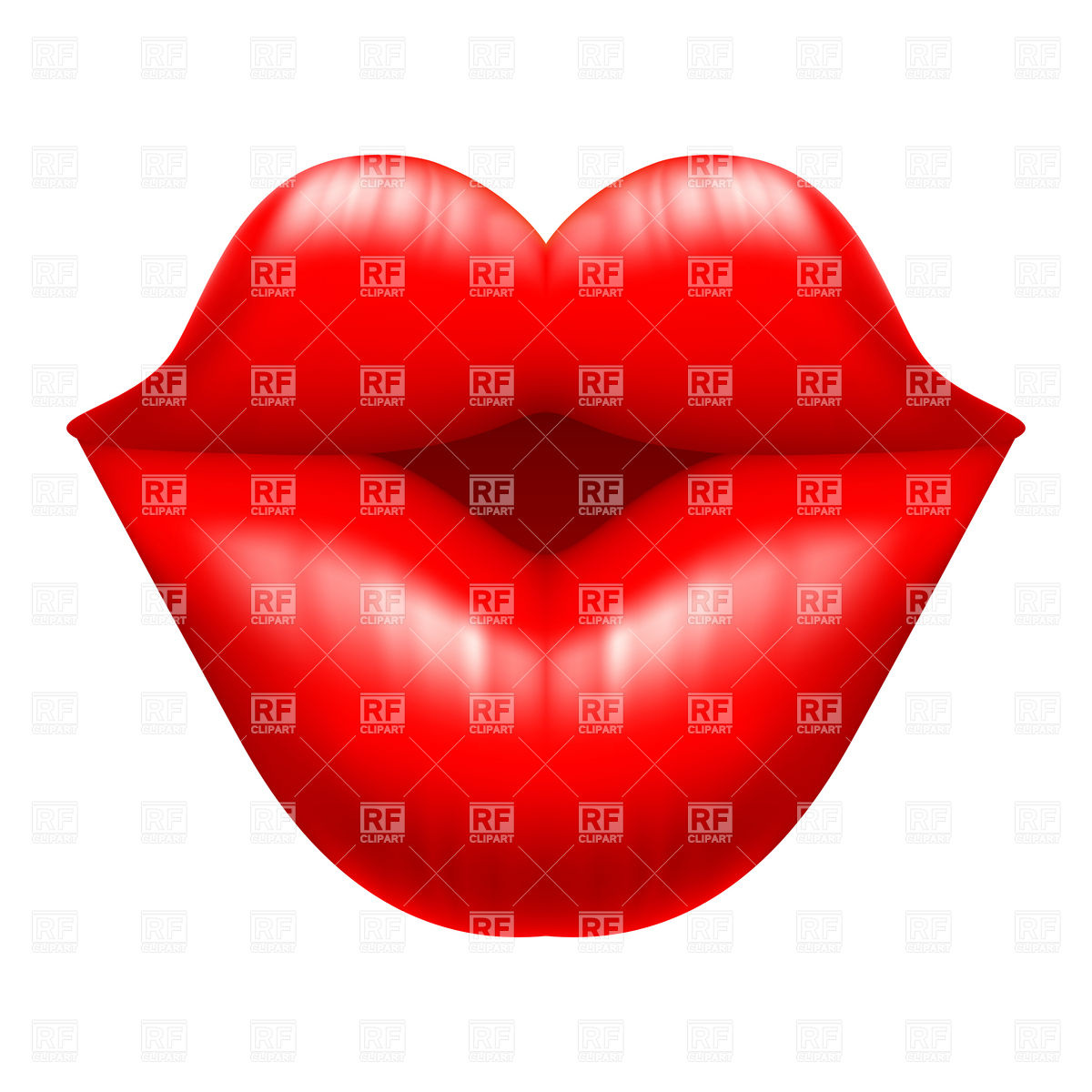 1200x1200 Kisses Clipart Mouth