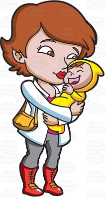 211x400 Kissing Clipart Mother And Child