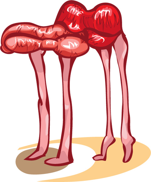 497x600 Funny Lips Kiss Vector Free Vector In Encapsulated Postscript Eps