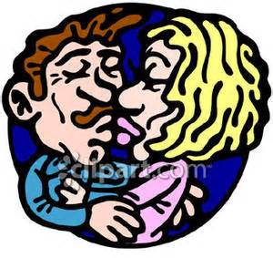 300x283 Two Cats Kissing Clip Art