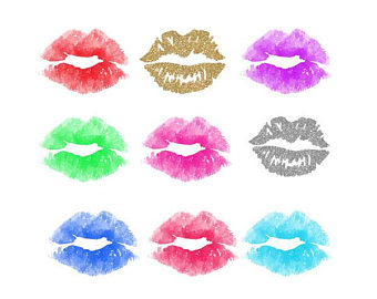 340x270 Lips Clipart Etsy