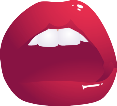 400x364 Clipart Of Mouths And Lips