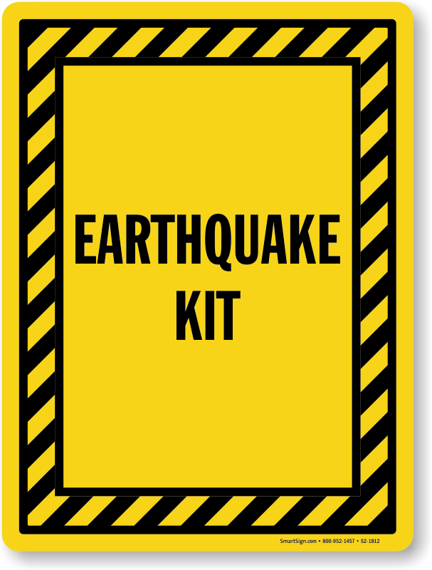 607x800 Earthquake Clipart Earthquake Kit