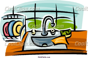 375x248 Bed Clipart Kitchen Sink