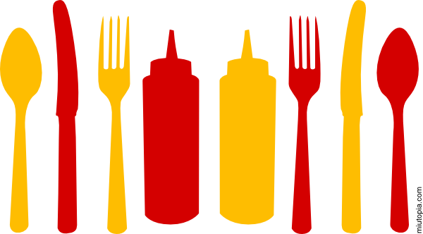 600x332 Utensils Clip Art