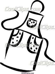 230x308 Apron Clip Art
