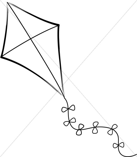 534x612 Flying Kite Youth Program Clipart