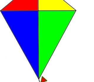 319x280 Blue Kite Clip Art Vector Clip Art Free Vector Free Download