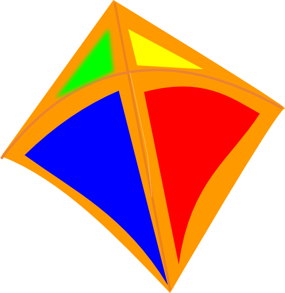 582x597 Kites Clip Art