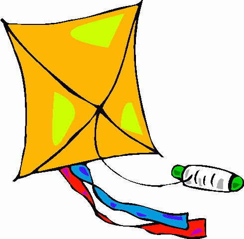 490x480 Yellow Clipart Kite