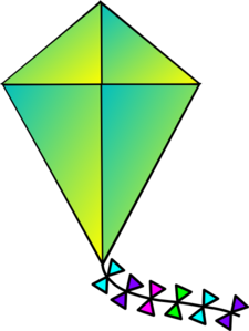 225x299 Kite Clip Art