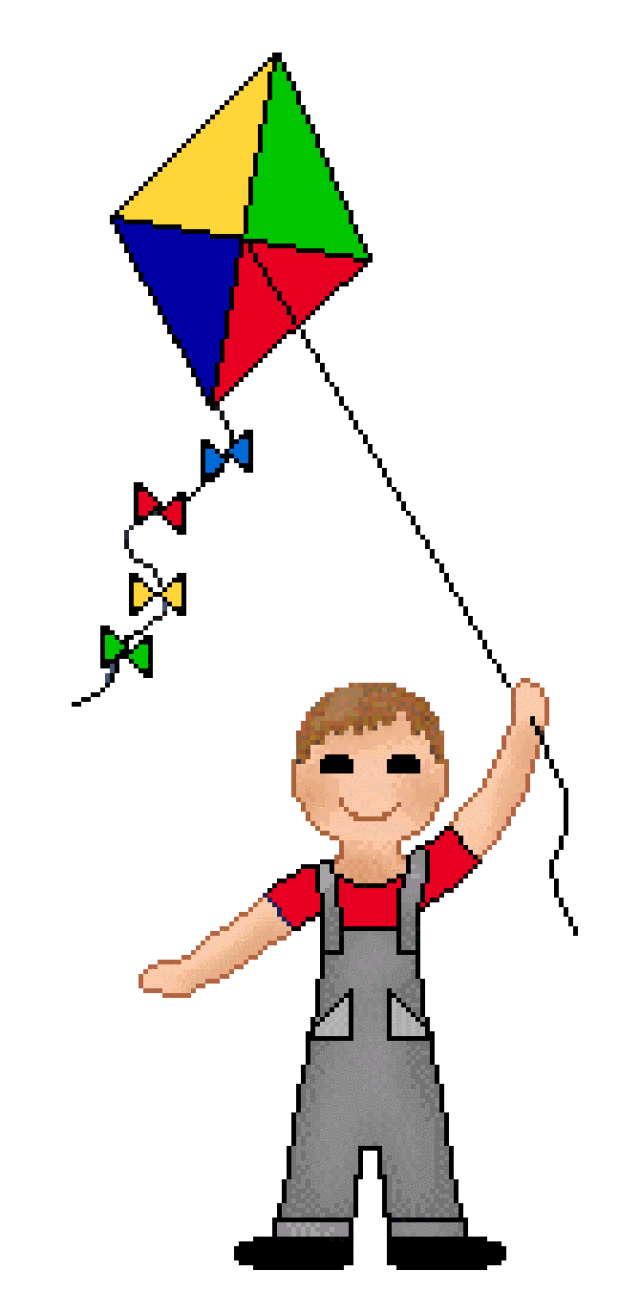 640x1313 Kite Flying Clipart