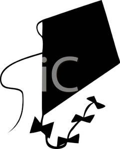 241x300 Kite Clipart Silhouette