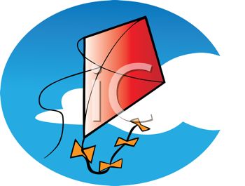 350x265 Red Kite Flying In A Summer Sky