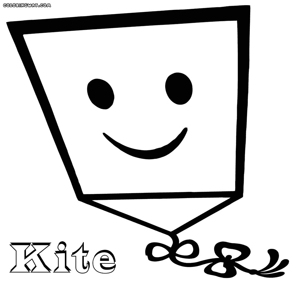 1000x970 Kite Coloring Pages Coloring Pages To Download And Print