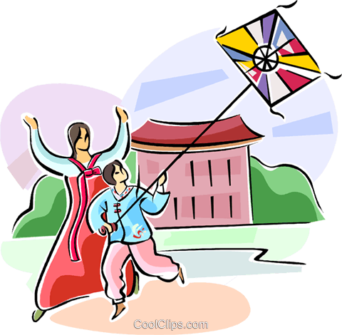 Kite Flying Clipart | Free download on ClipArtMag