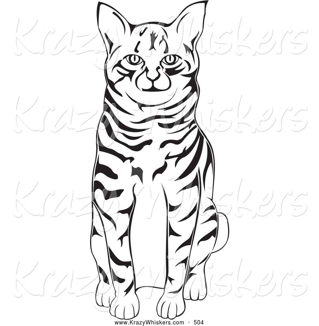1024x1044 Kitten Clip Art Bw Cliparts