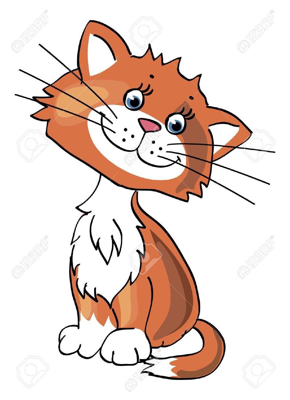 943x1300 Kittens Clipart Little Cat