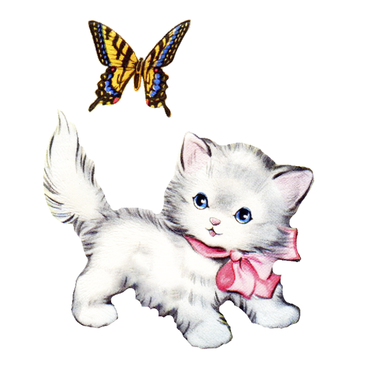 1200x1200 Kittens Clipart Adorable