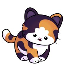 220x220 Big Cat Clipart Kitty Cat