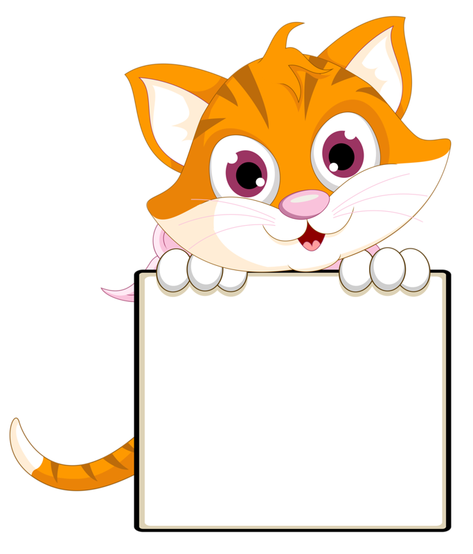683x800 Kitty Cat Clip Art