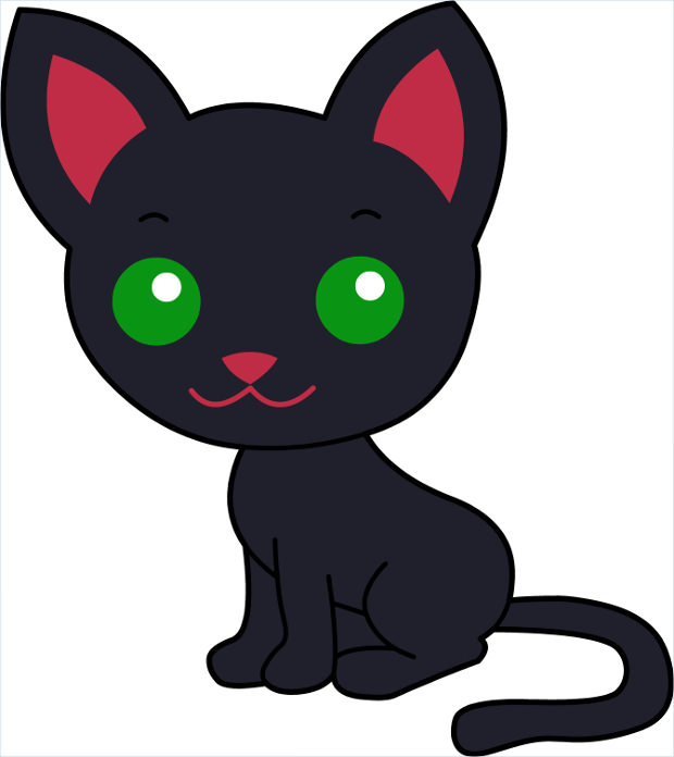 620x696 Kitty Clip Art