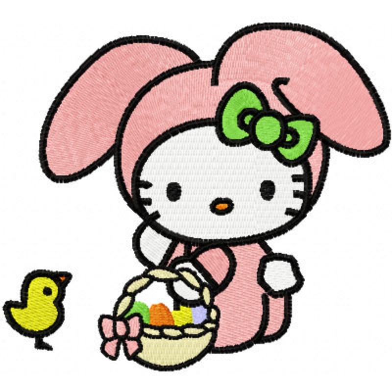 800x800 Easter Clipart Hello Kitty