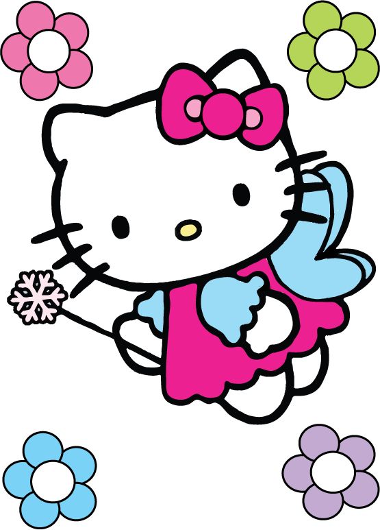 555x773 Purple Clipart Hello Kitty