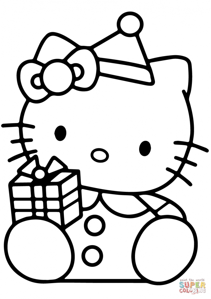 678x960 Get This Hello Kitty Coloring Pages Christmas 3xbdt !