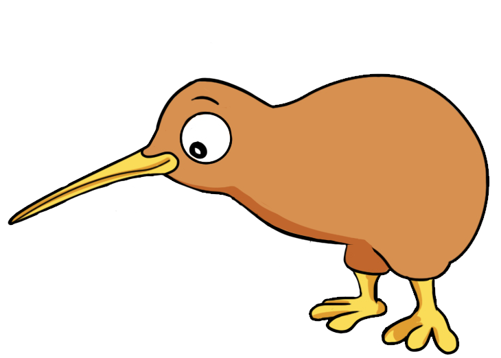730x522 Free Kiwi Bird Clip Art